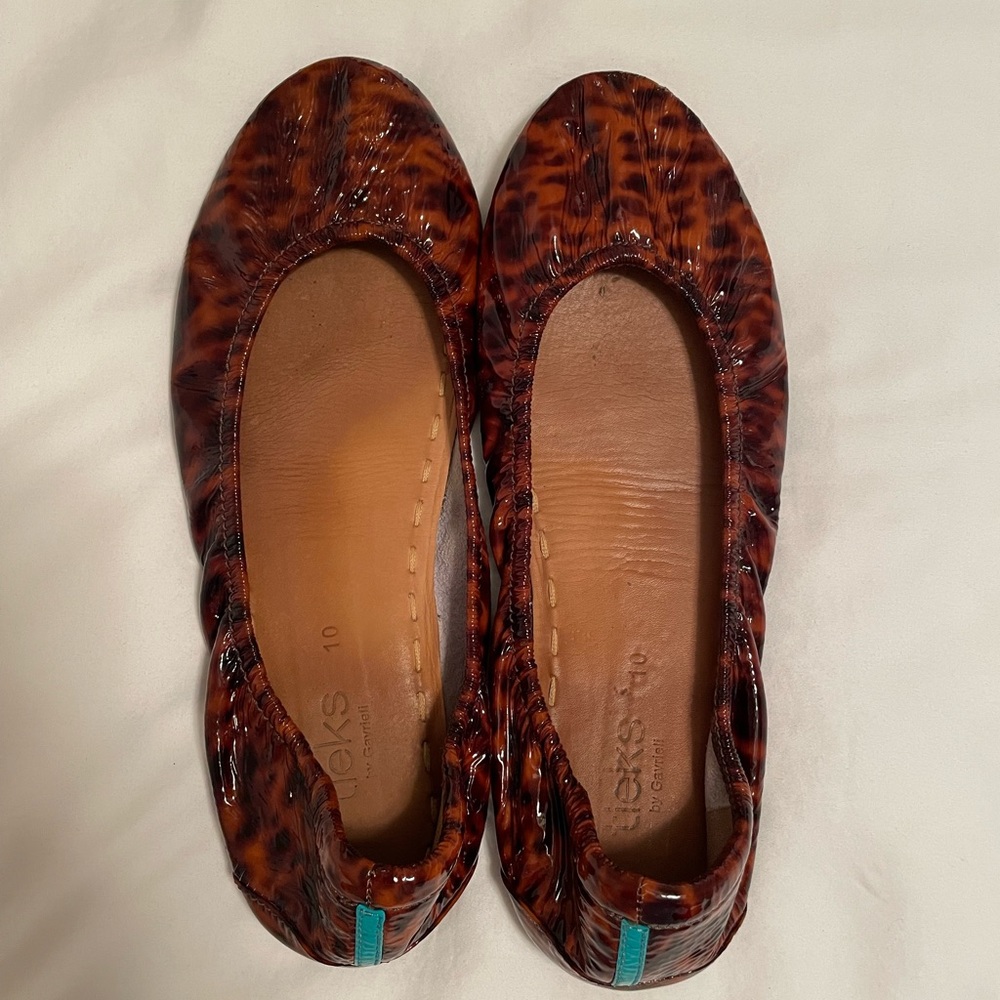 Tieks Tortoise Shell Flats